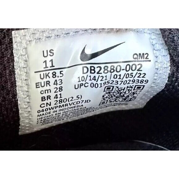 Nike Retro Shoes Sneakers Women's Size 11 GTS 97 Black (DB2880-002) - Picture 6 of 13